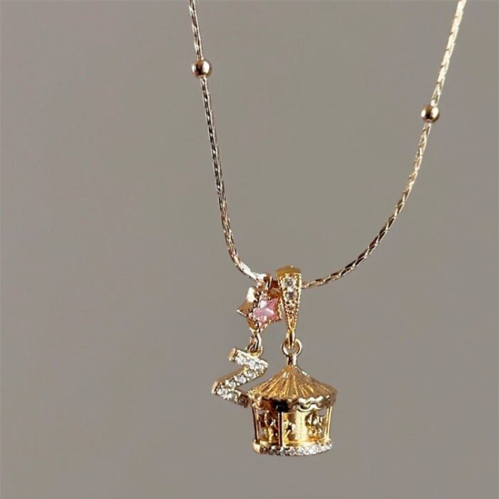 Carousel Diamond Zayne Necklace
