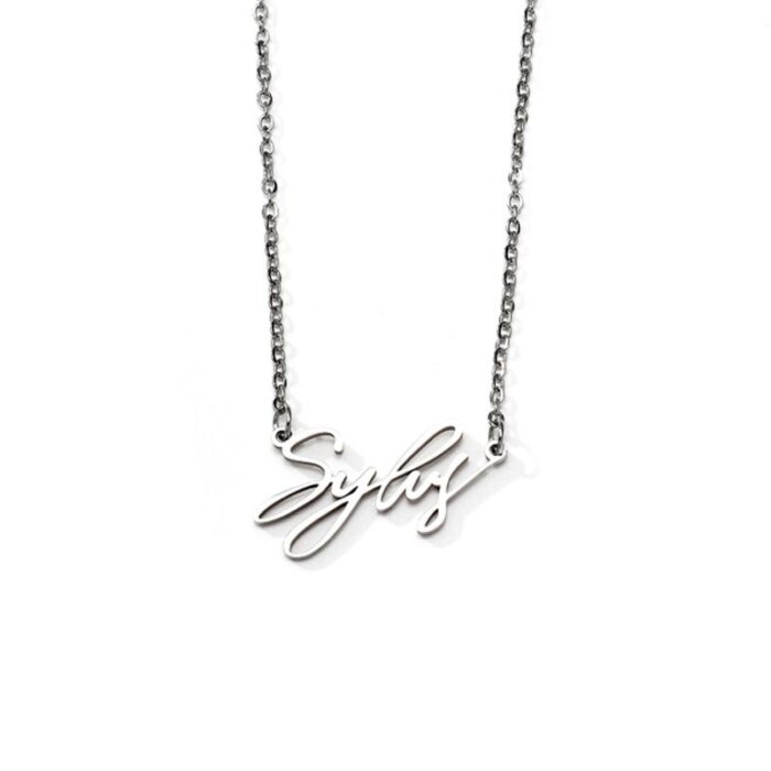 Love and Deep Space Alphabet Necklace