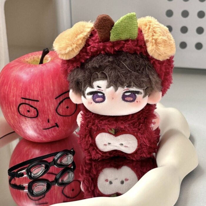 caleb 10 cm doll dress red (no doll only dress)