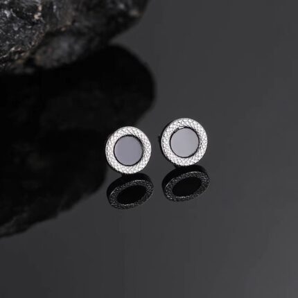 Love and Deep Space Same Black Earrings