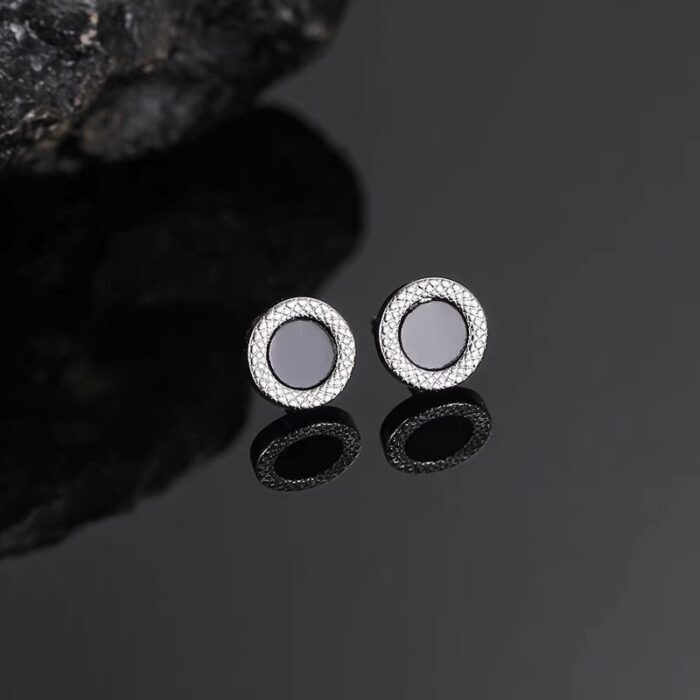 Love and Deep Space Same Black Earrings