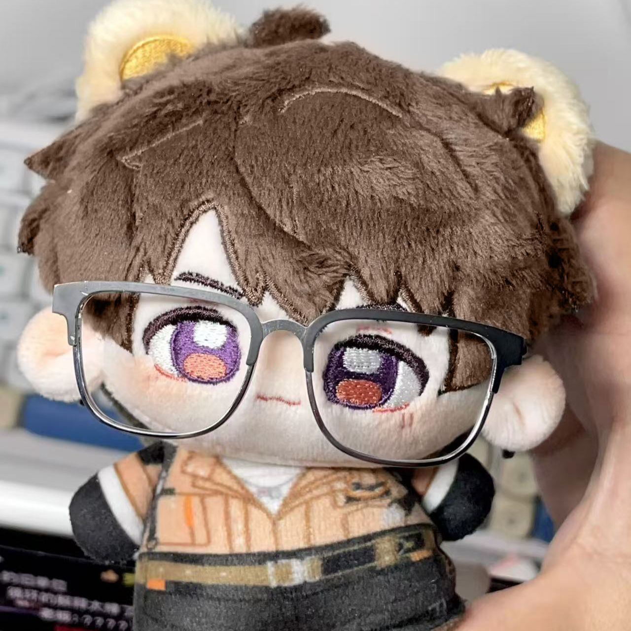 Love and Deep Space Caleb Bear Pilot 10 cm Cotton Doll
